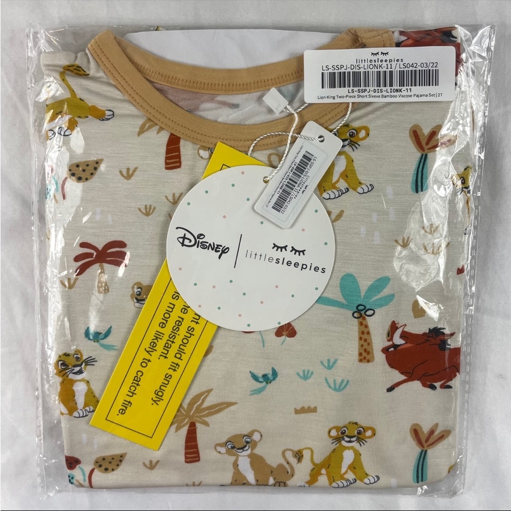 Little Sleepies Lion King Two Piece 2T